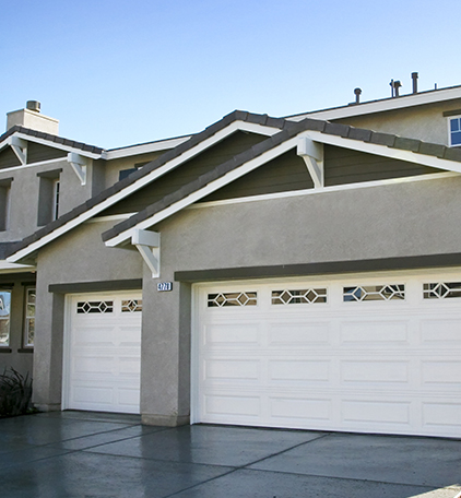 White Garage Doors in Austin, TX